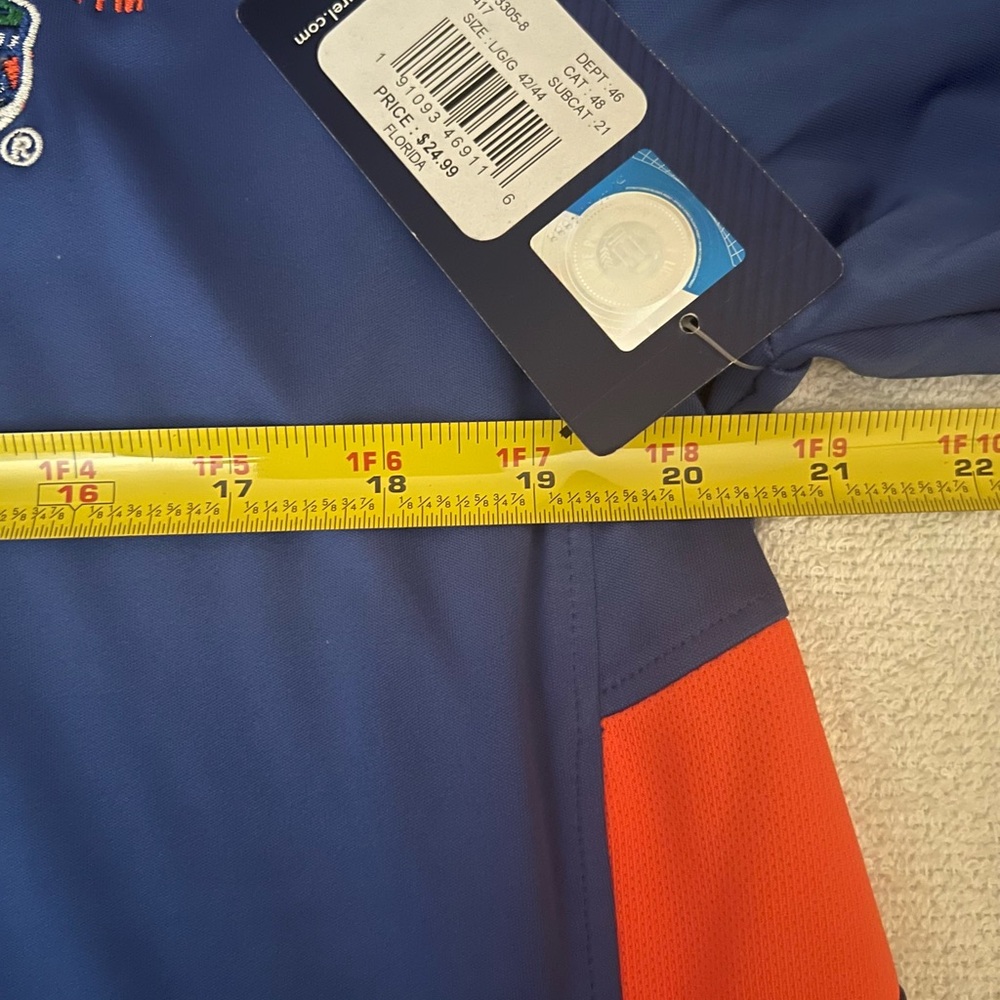 Pro Edge University of Florida Short Sleeve Shirt, Large, New With Tags - Picture 5 of 9
